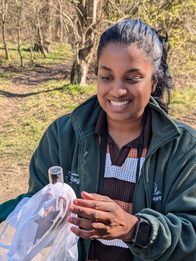 Lekshmi Vijay photo - pollinator surveys